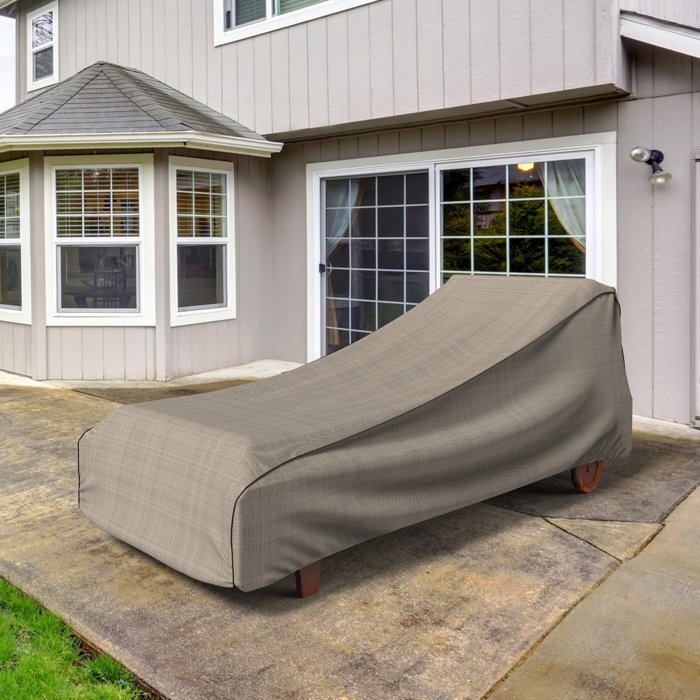 Arlmont & Co. Miguel Water Resistant Patio Chaise Lounge Covers